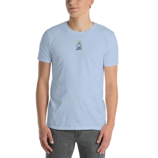 VHS#2 Unisex T-Shirt in Light Blue – Vorderansicht