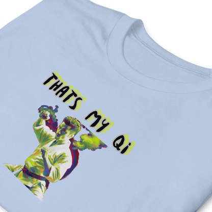 AMIG#1 Unisex T-Shirt in Light-Blue – Detailansicht