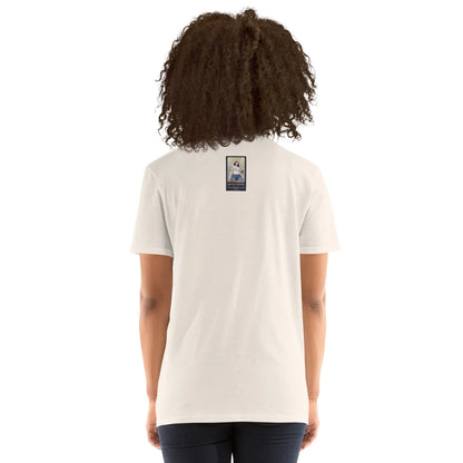 Retropet#1 Unisex T-Shirt in Natural – Rückenansicht