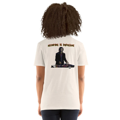 DISCO#1 Unisex T-Shirt in Natural – Rückenansicht
