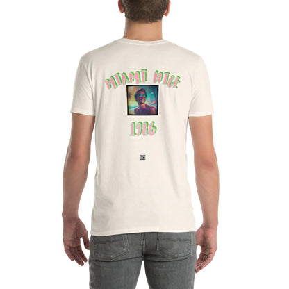 VHS#2 Unisex T-Shirt in Natural – Rückenansicht