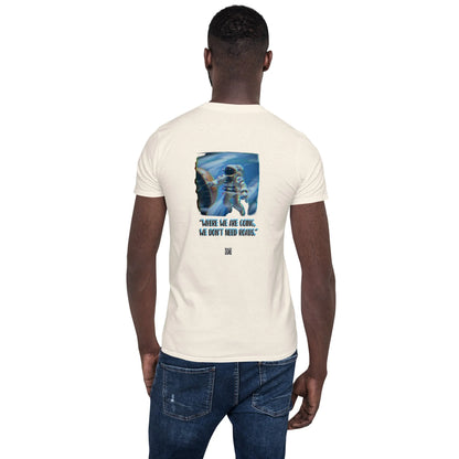VHS#3 Unisex T-Shirt in Natural – Rückenansicht