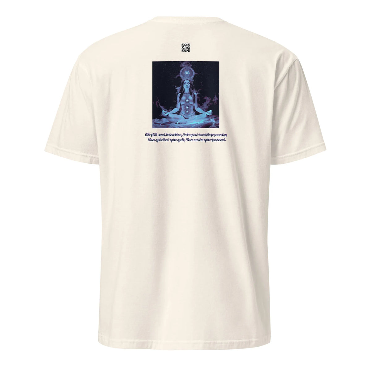 ZEN#1 Unisex T-Shirt in Natural – Rückenansicht