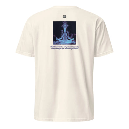 ZEN#1 Unisex T-Shirt in Natural – Rückenansicht