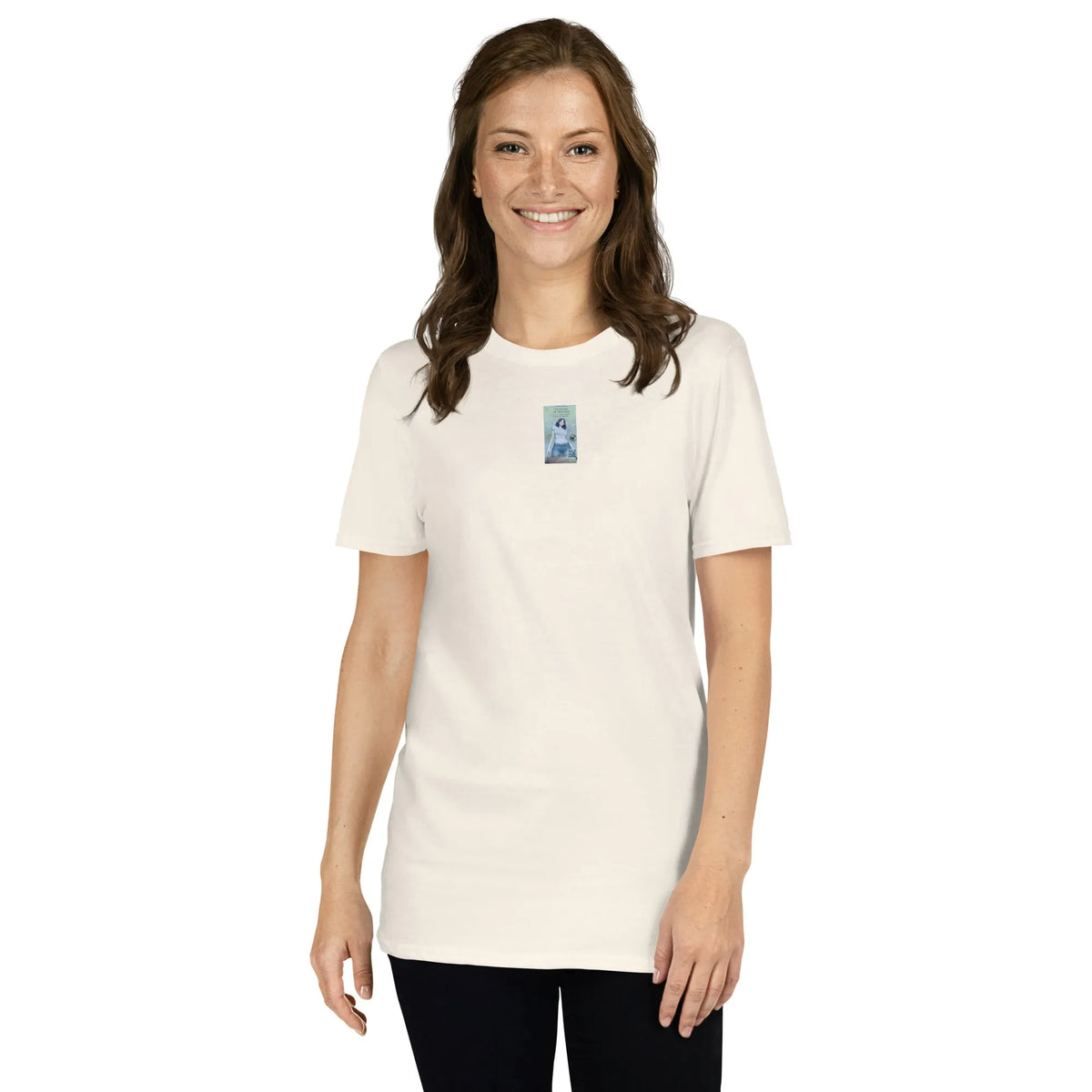 VHS#1 Unisex T-Shirt in Natural – Vorderansicht