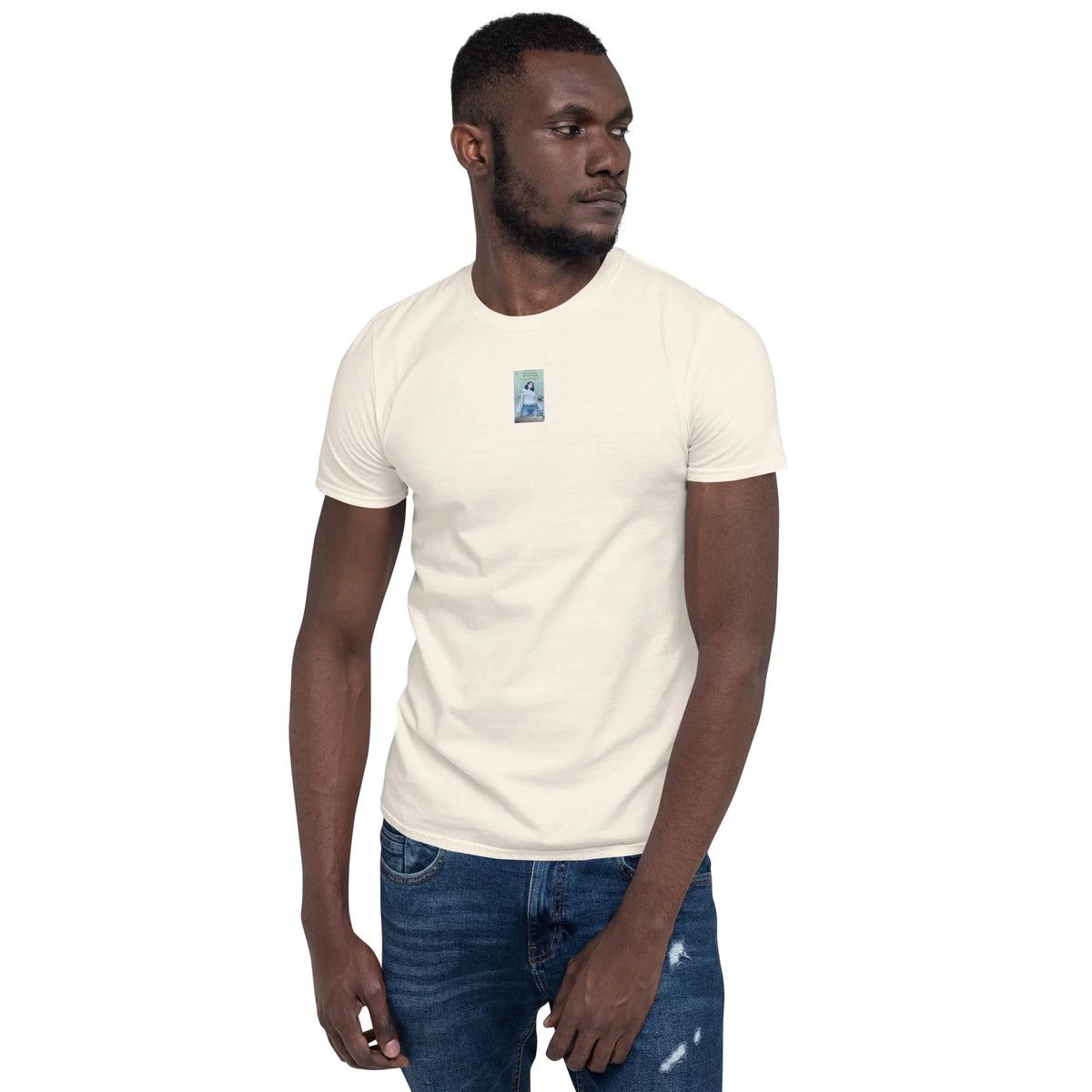 VHS#3 Unisex T-Shirt in Natural – Vorderansicht