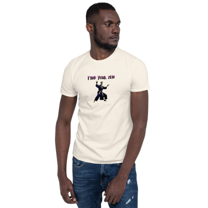 AMIG#2 Unisex T-Shirt in Natural – Vorderansicht (5)