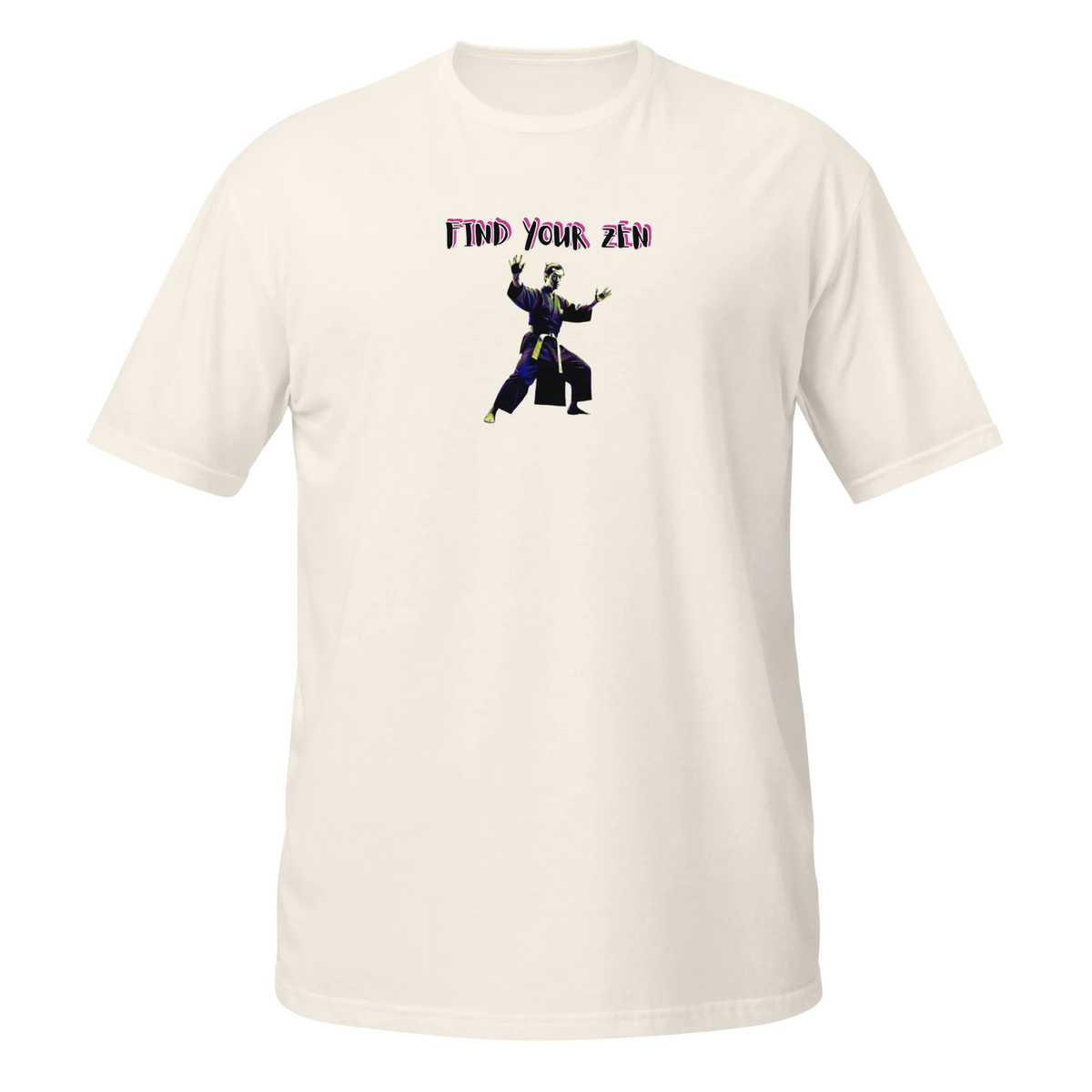 AMIG#2 Unisex T-Shirt in Natural – Vorderansicht (7)