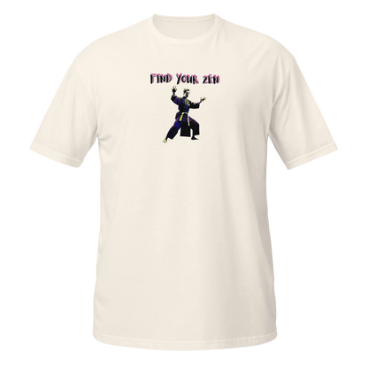 AMIG#2 Unisex T-Shirt in Natural – Vorderansicht (7)