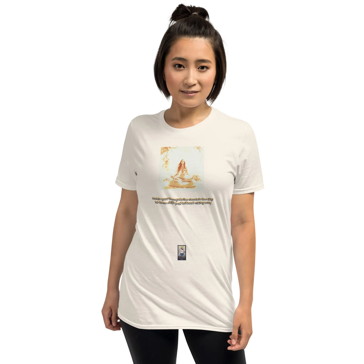 ZEN#2 Unisex T-Shirt in Natural – Vorderansicht