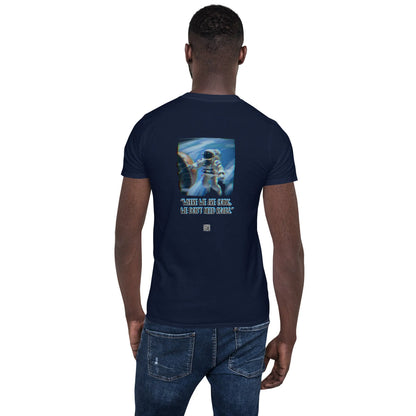 VHS#3 Unisex T-Shirt in French Navy – Rückenansicht