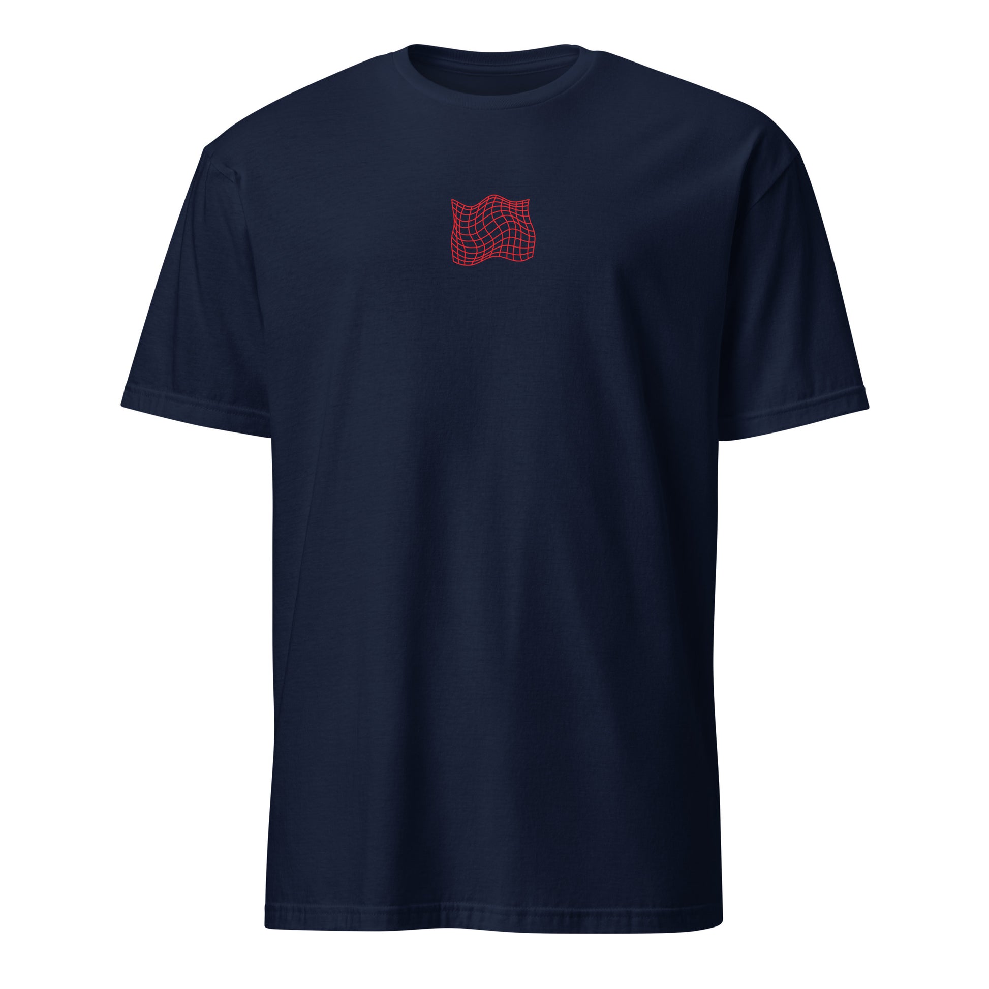 T-Shirt Brustlogo „skateboard girl“, Navy, Rundhals, Kurzarm
