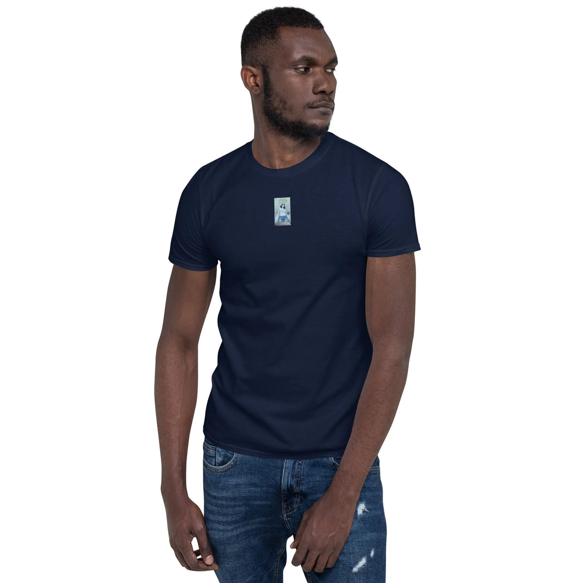 VHS#3 Unisex T-Shirt in French Navy – Vorderansicht
