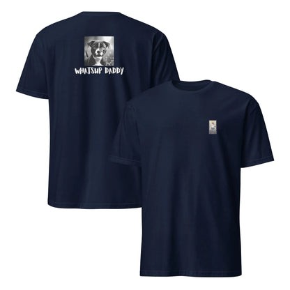 Retropet#5 Unisex T-Shirt in French Navy – Rückenansicht
