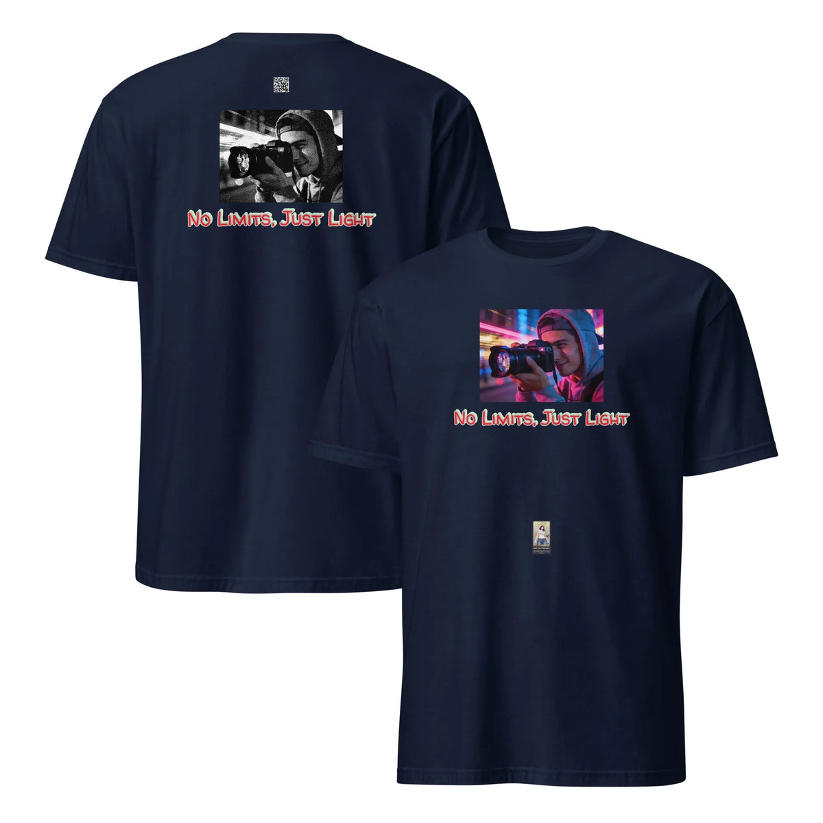 Photo#1 Unisex T-Shirt in French Navy – Vorderansicht
