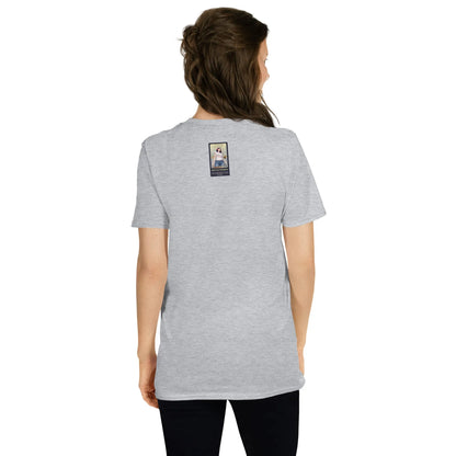 Retropet#2 Unisex T-Shirt in Sport Grey – Rückenansicht