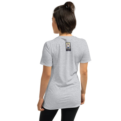 Retropet#3 Unisex T-Shirt in Sport Grey – Rückenansicht