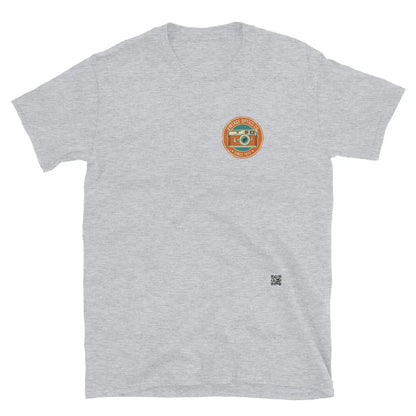 RetroLens#1 Unisex T-Shirt in Sport Grey – Vorderansicht