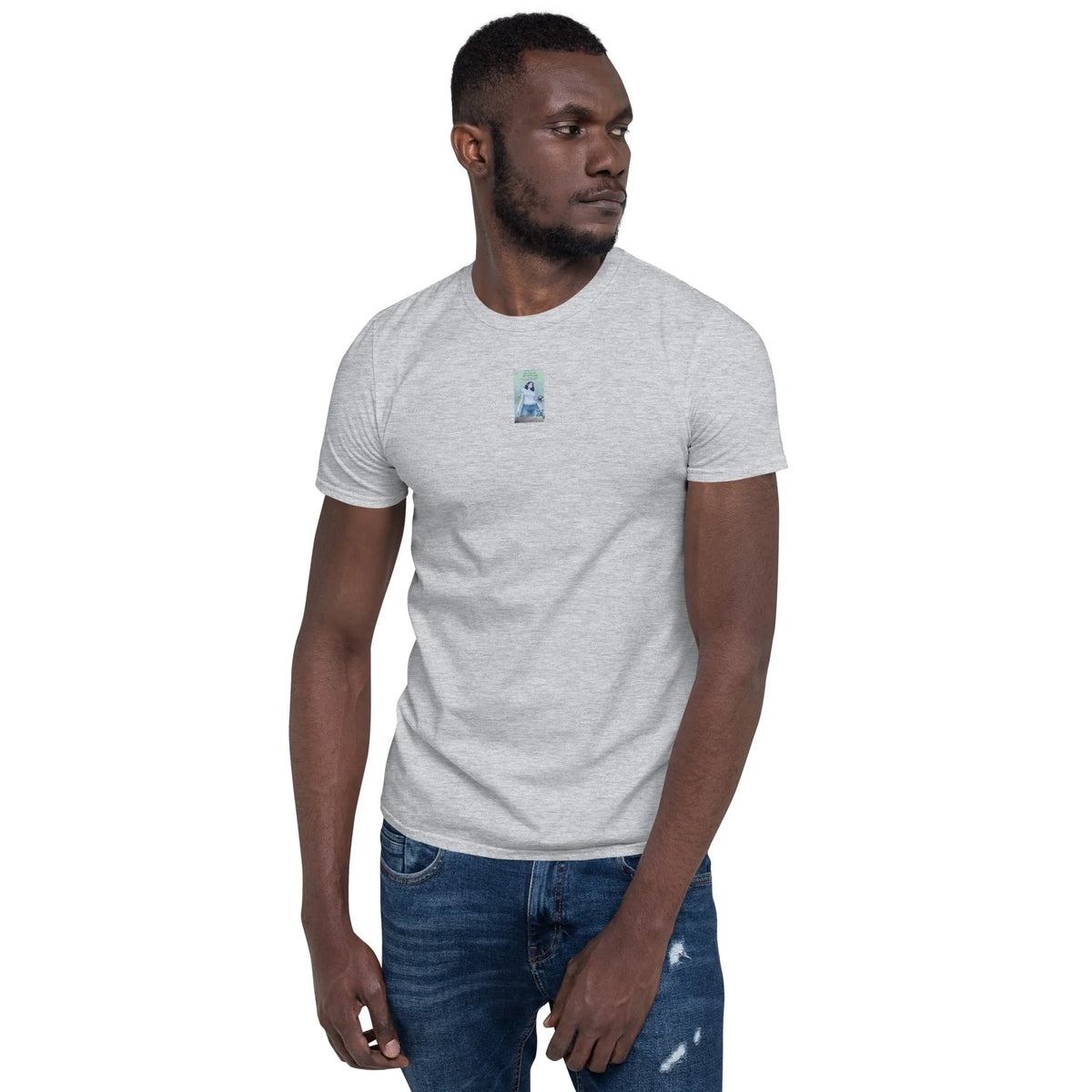 VHS#3 Unisex T-Shirt in Sport Grey – Vorderansicht