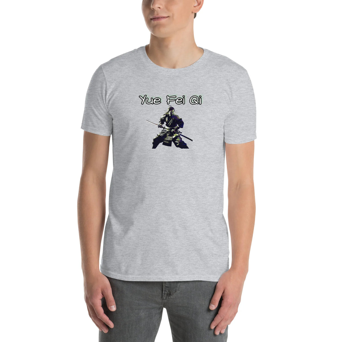 AMIG#3 Unisex T-Shirt in Sport-Grey – Vorderansicht