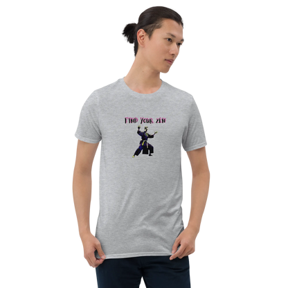 AMIG#2 Unisex T-Shirt in Sport-Grey – Vorderansicht (3)