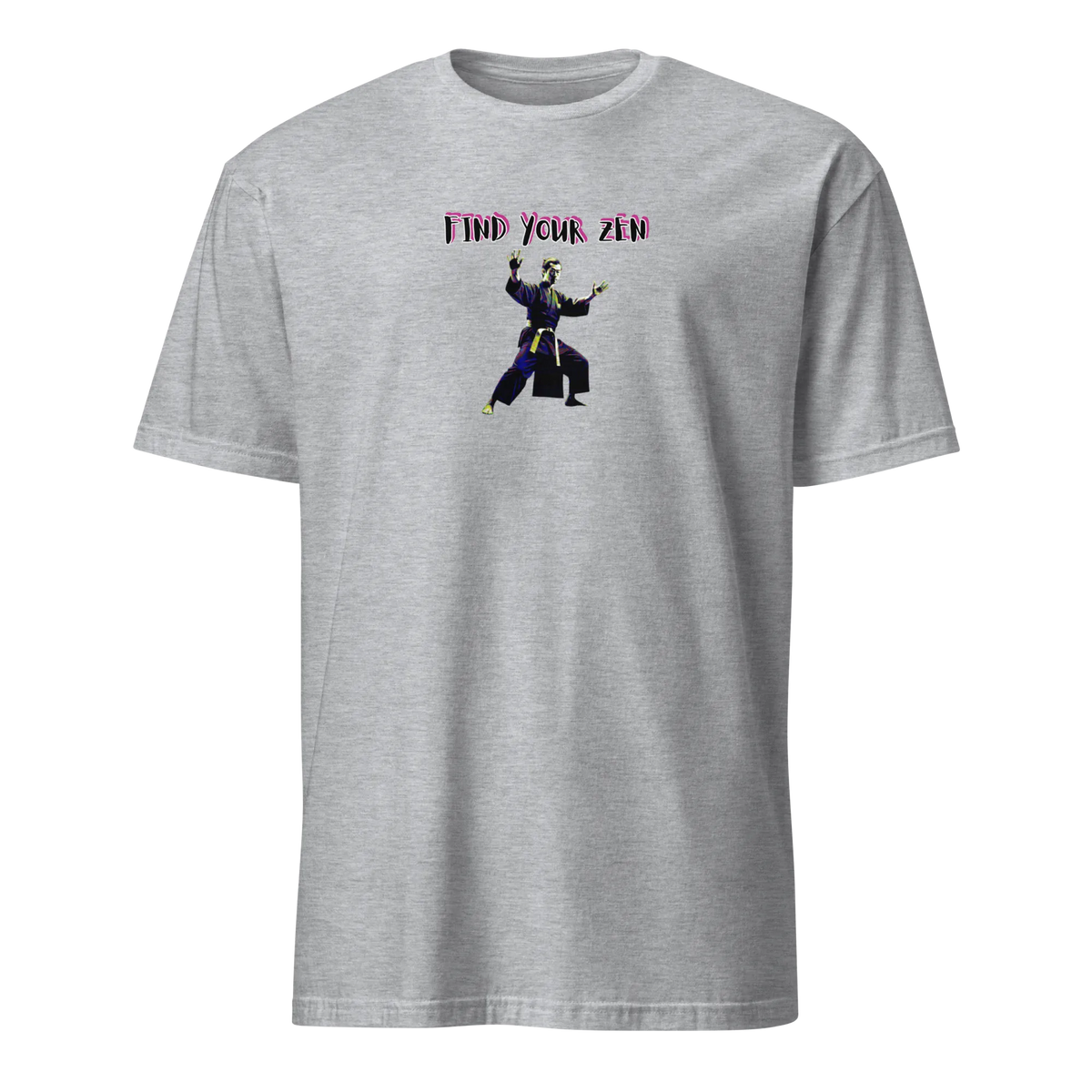 AMIG#2 Unisex T-Shirt in Sport-Grey – Vorderansicht (10)