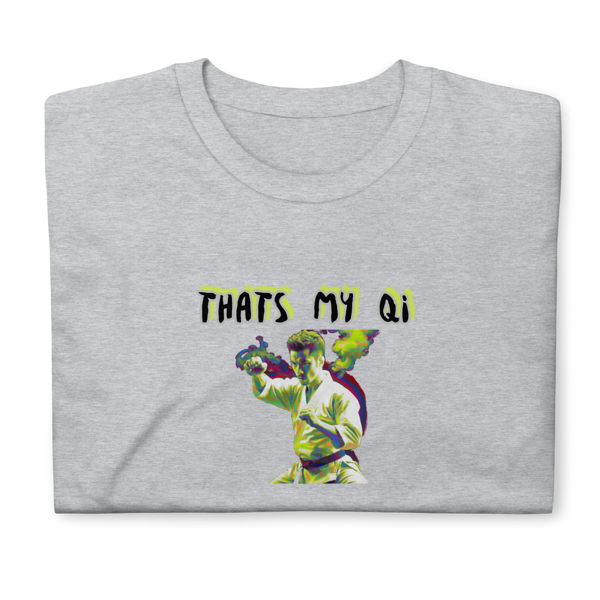 AMIG#1 Unisex T-Shirt in Sport-Grey – Vorderansicht (2)