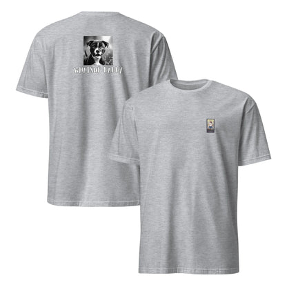 Retropet#5 Unisex T-Shirt in Sport Grey – Rückenansicht