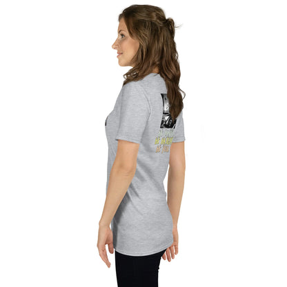 RetroCar#3 Unisex T-Shirt in Sport Grey – Seitenansicht links
