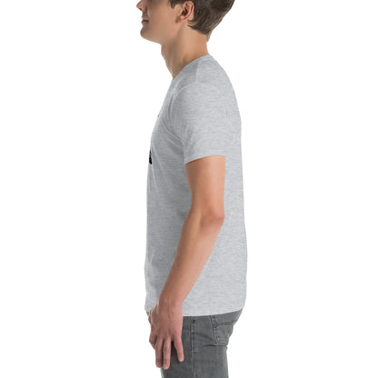 AMIG#3 Unisex T-Shirt in Sport-Grey – Seitenansicht links