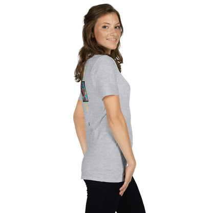 VHS#1 Unisex T-Shirt in Sport Grey – Seitenansicht rechts
