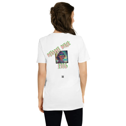 VHS#1 Unisex T-Shirt in Weiß – Rückenansicht