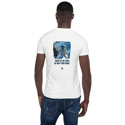 VHS#3 Unisex T-Shirt in Weiß – Rückenansicht