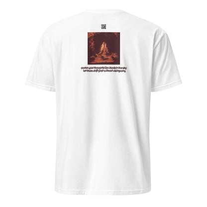 ZEN#2 Unisex T-Shirt in Weiß – Rückenansicht