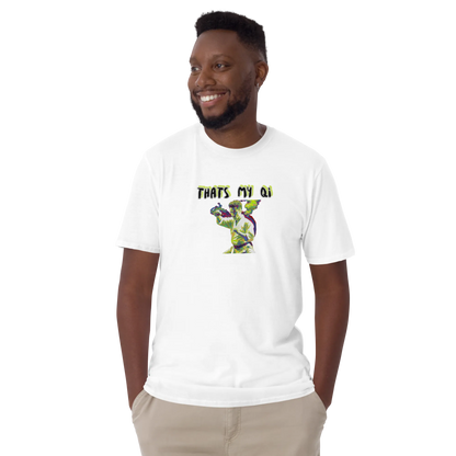 AMIG#1 Unisex T-Shirt in Weiß – Vorderansicht (5)