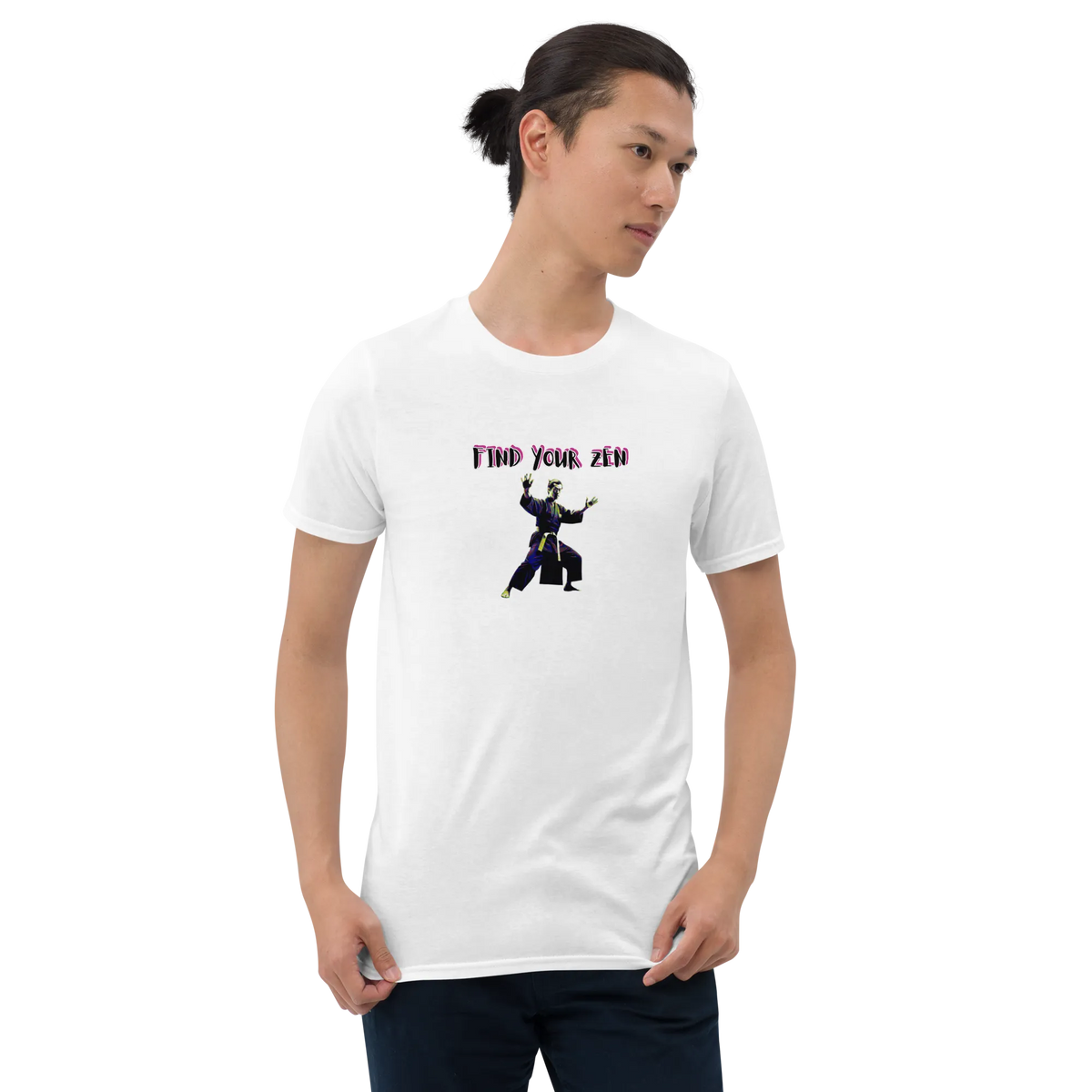 AMIG#2 Unisex T-Shirt in Weiß – Vorderansicht (7)