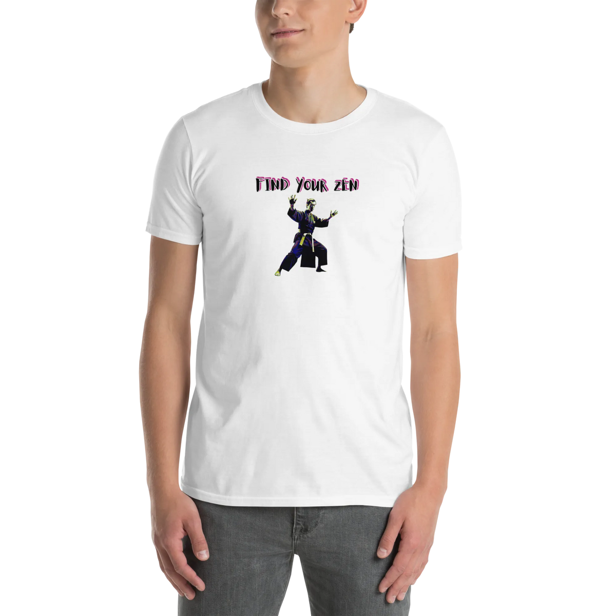 AMIG#2 Unisex T-Shirt in Weiß – Vorderansicht (10)