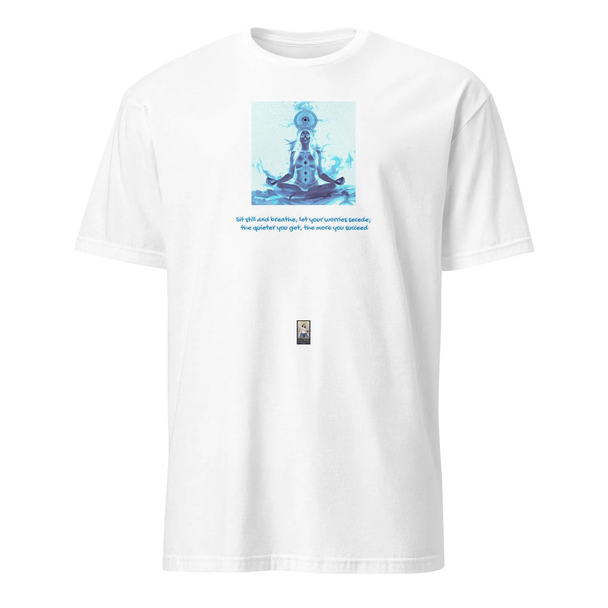 ZEN#1 Unisex T-Shirt in Weiß – Vorderansicht