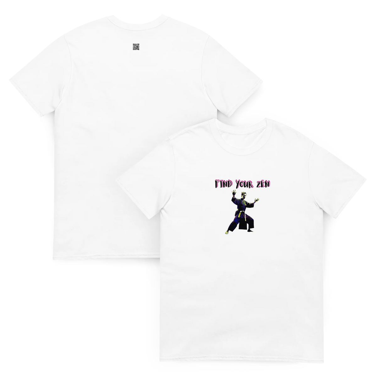 AMIG#2 Unisex T-Shirt in Weiß – Vorderansicht (5)