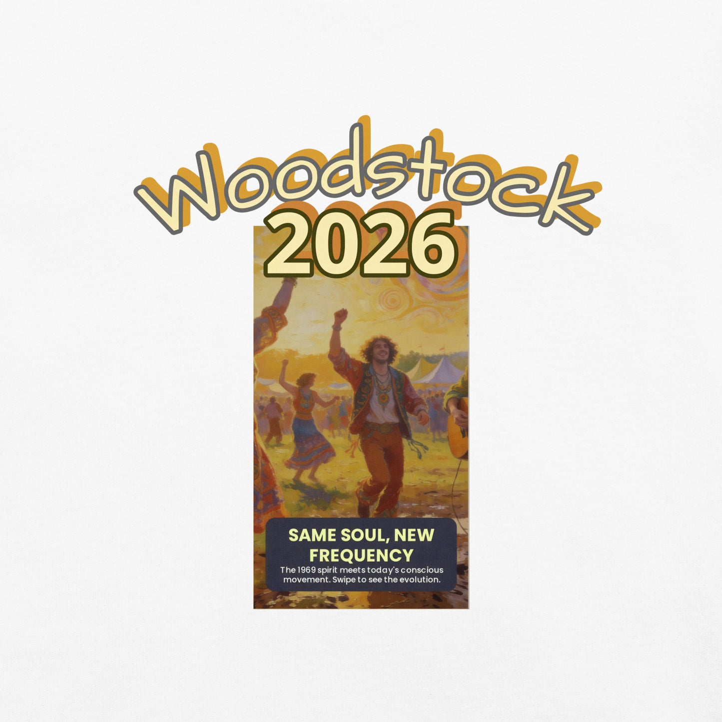 Woodstock 2026 poster with colorful headline and artwork