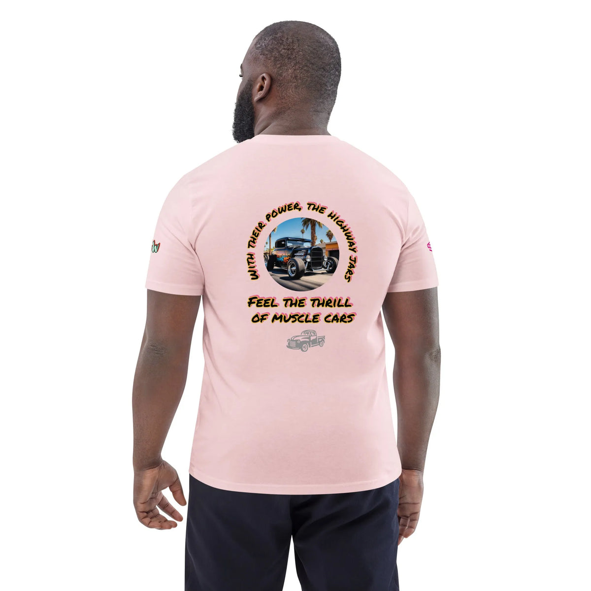 RetroCar#1 in Cotton Pink – Rückenansicht