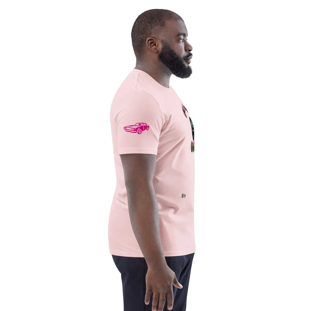 RetroCar#1 in Cotton Pink – Seitenansicht rechts
