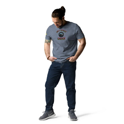 RetroCar#2 in Dark Heather Blue – Vorderansicht Detail