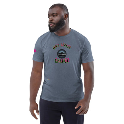RetroCar#1 in Dark Heather Blue – Vorderansicht