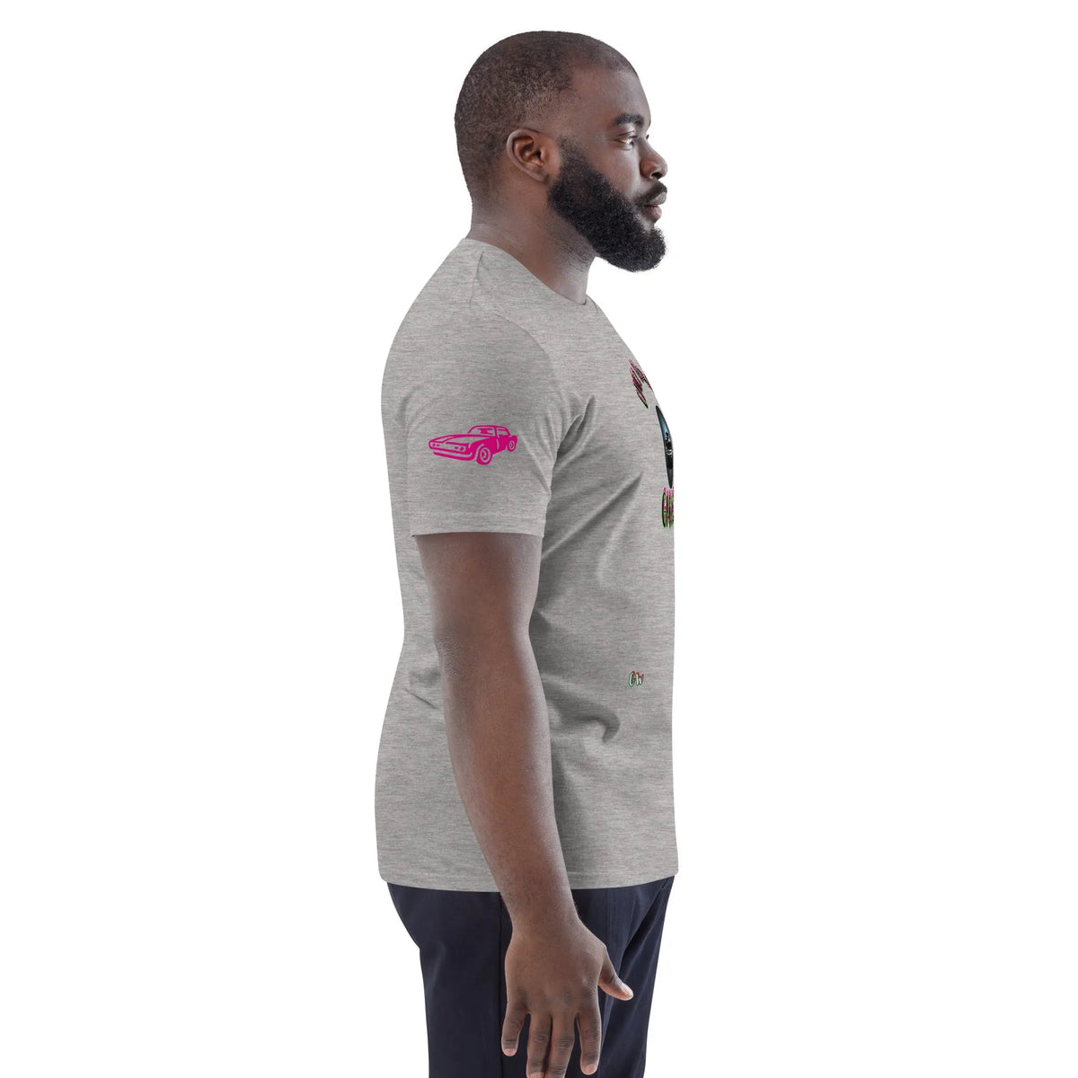 RetroCar#1 in Heather Grey – Seitenansicht rechts