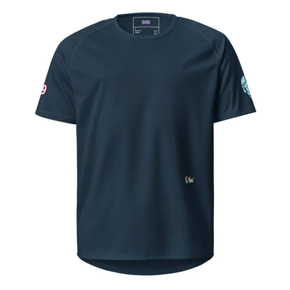 Scrambler#2 T-shirt, French navy, crew neck and small side logo