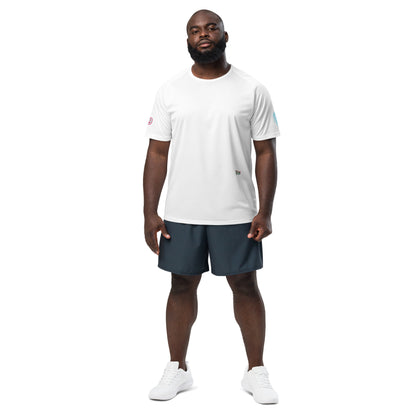 Scrambler#2 T-shirt, white, short sleeves and curved hem