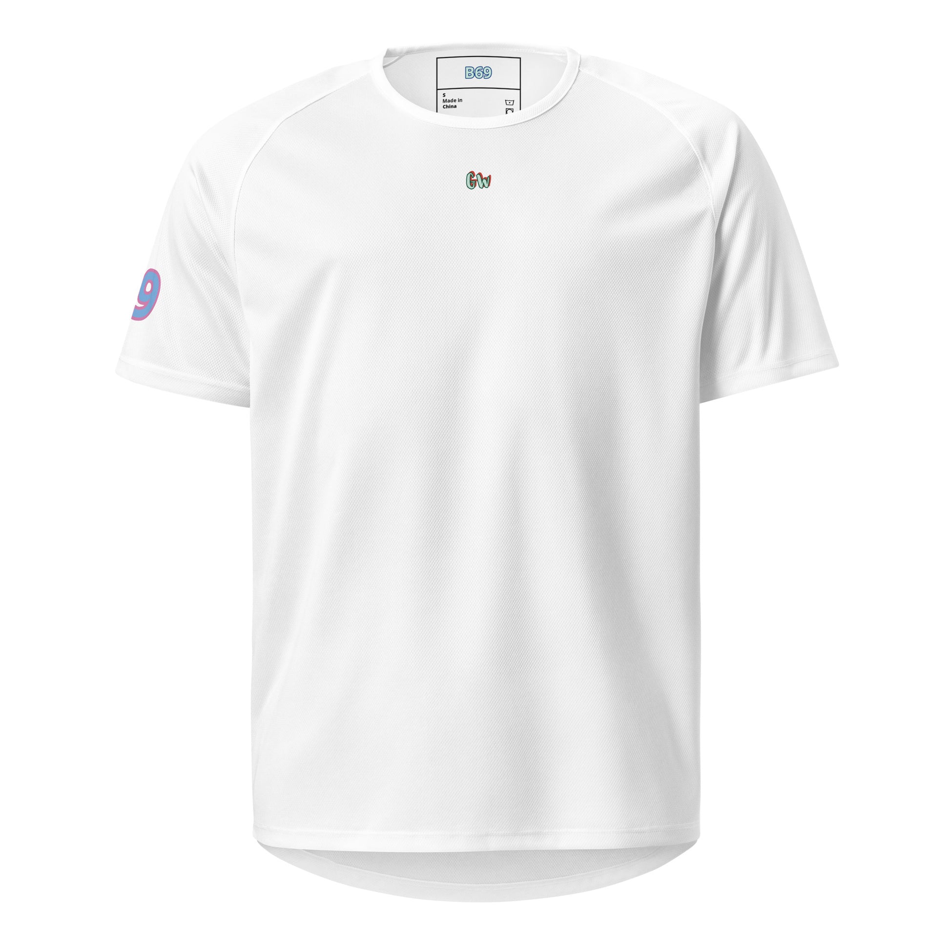 AW Paris sports jersey, white front with small chest logo