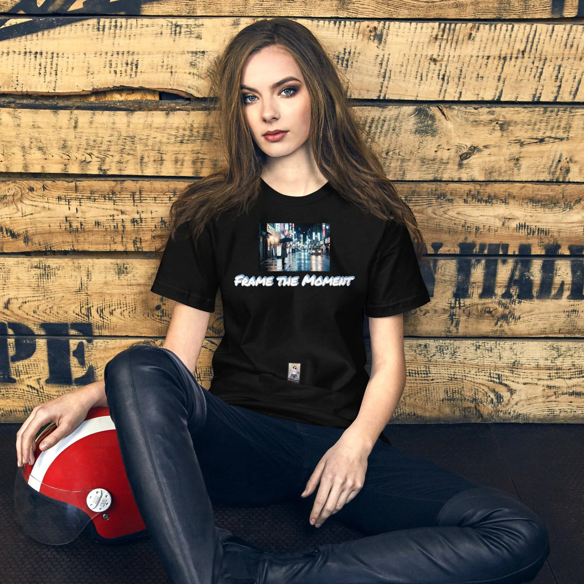 Photo#3 Unisex t-shirt in Schwarz – Vorderansicht