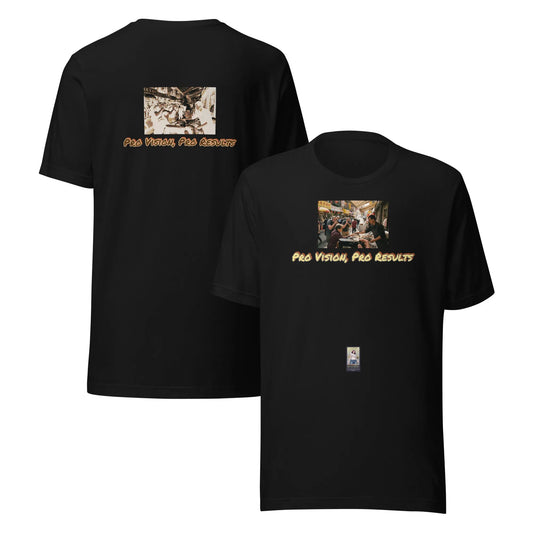 Photo#4 Unisex t-shirt in Schwarz – Vorderansicht